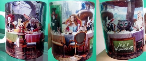 Caneca Alice no Pais das Maravilhas.